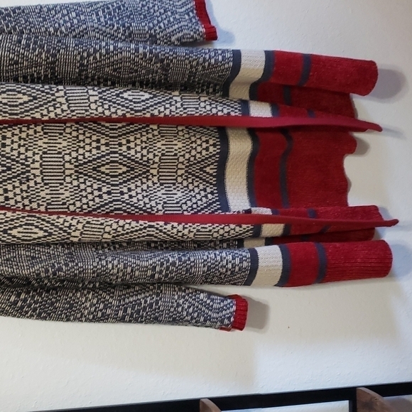 Tribekka 44 Open Long Cardigan, Size L - Picture 4 of 8